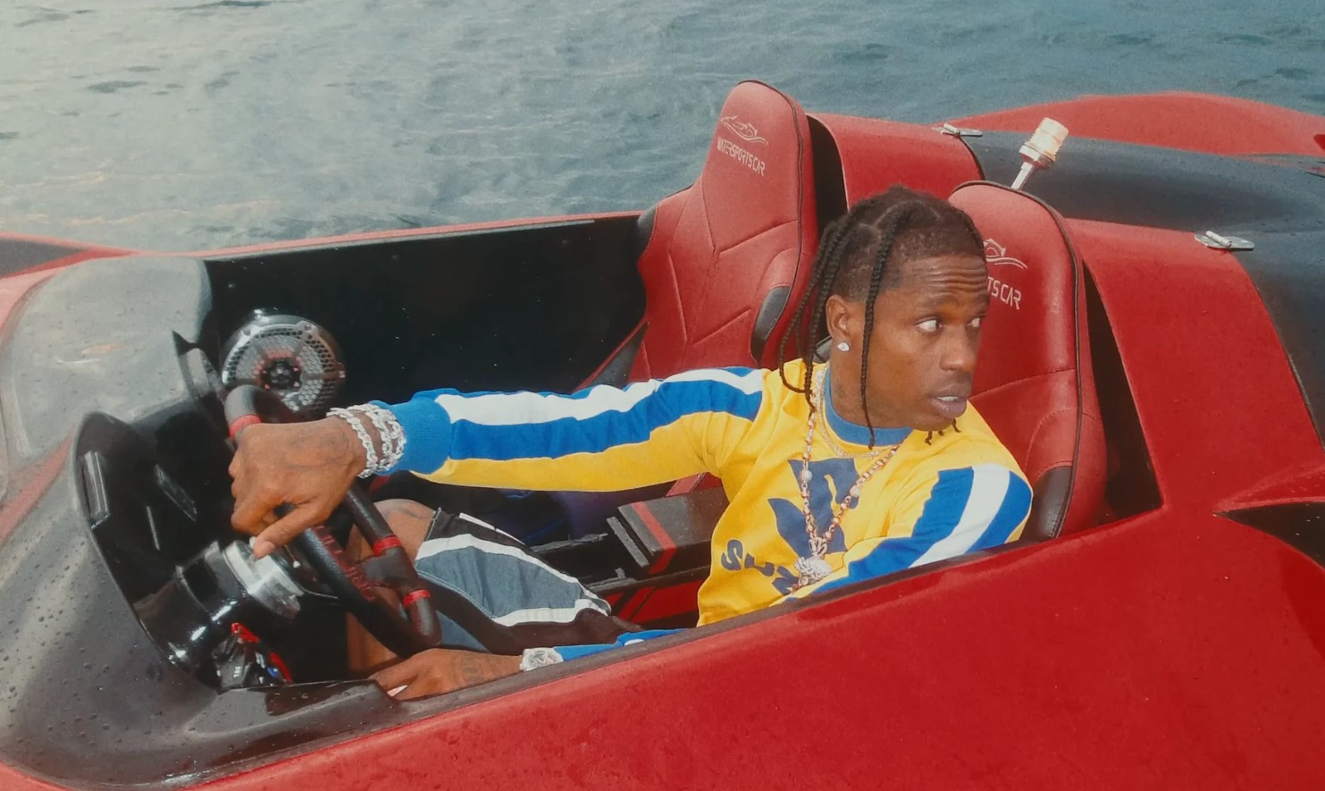 Travis Scott: Watersports Car Boats